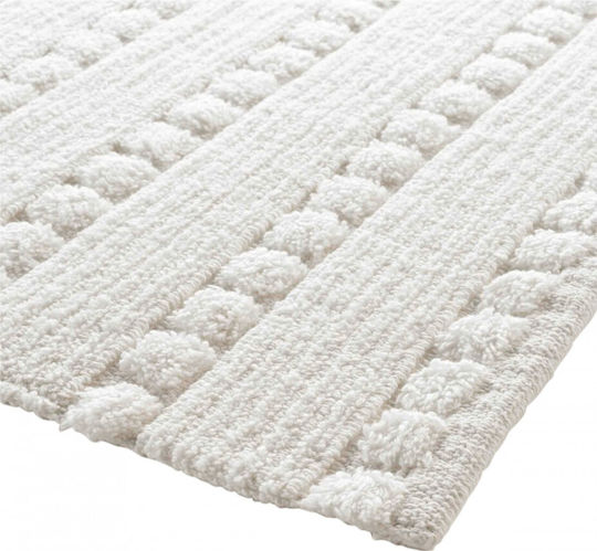 Atmosphera Bath Mat Cotton 1801949 White 50x80cm