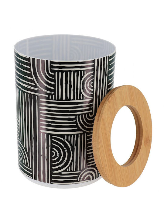 Atmosphera Ethnic Vibes Bamboo Καλαθάκι Μπάνιου Γκρι