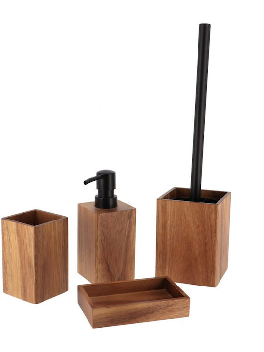Atmosphera Plastic Toilet Brush Brown