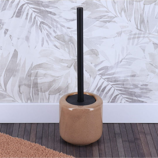 Atmosphera Keramik Badezimmer Toilettenbürste Braun