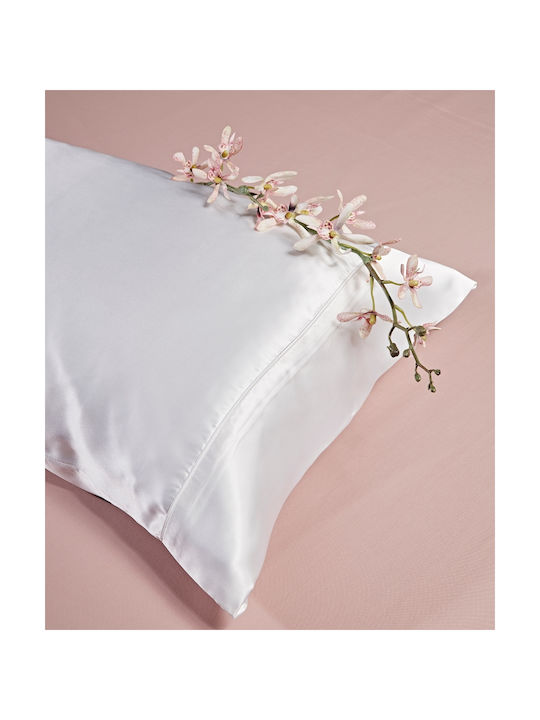 Kentia Silk Pillowcase with Envelope Cover Pure Silk 19mm Z00 50x75cm.
