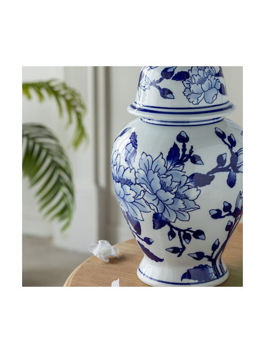 Artekko Decorative Vase Melania White 20x20x36cm