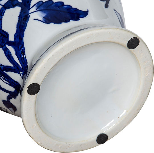 Artekko Decorative Vase Melania White 20x20x36cm