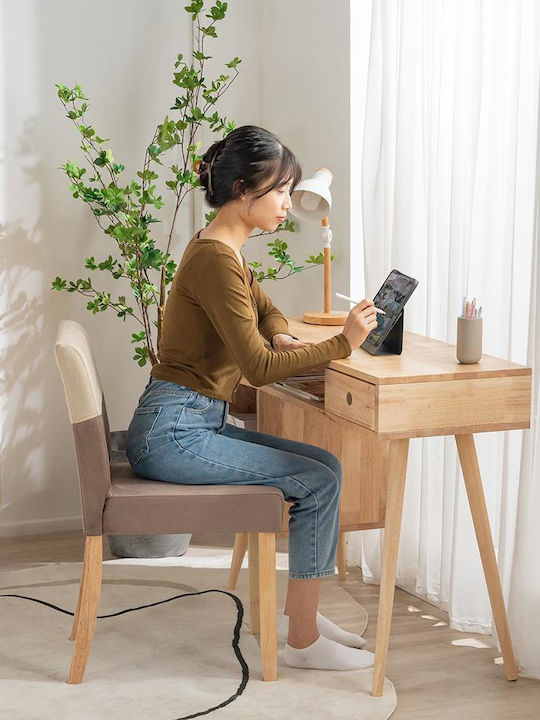 Desk made of Solid Wood Natural 100x40x77cm