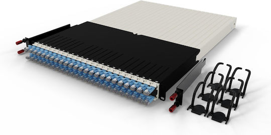 Patchbox U/FTP (STP) Cat.6a (Gigabit) Καλώδιο Δικτύου Ethernet 1.8m Μπλε