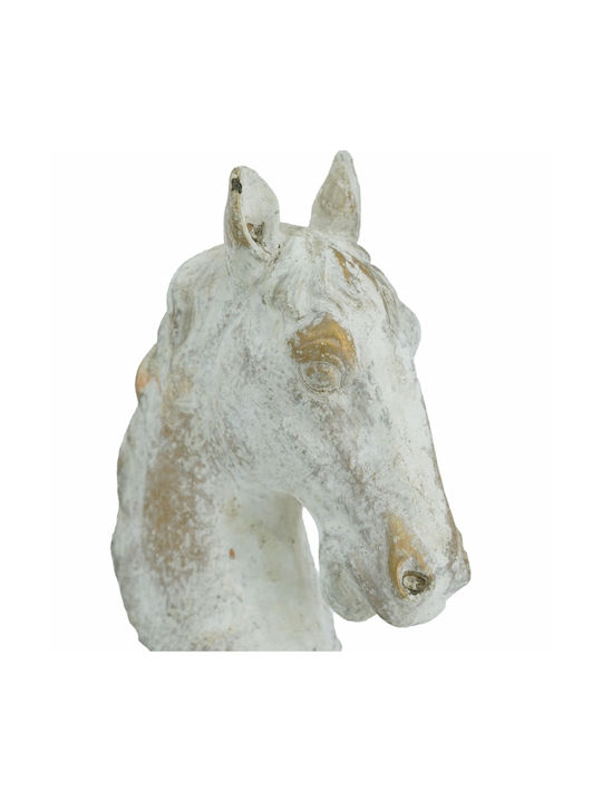 Artekko Decorative Horse made of Concrete Base 12x8x21.5cm 1pcs