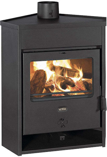 Prity AM D Χαλύβδινη Ξυλόσομπα 12.5kW Μαύρη