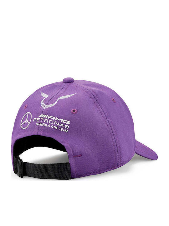 Mercedes Baseball Cap Lewis Hamilton Adult Purple 2022