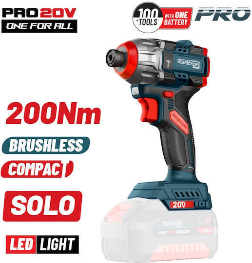Bormann Impact Screwdriver Battery Solo Brushless 20V