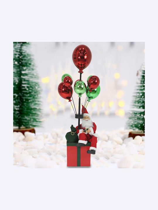 Dekorativer Weihnachtsmann Aufblasbarer Rot aus Kunststoff