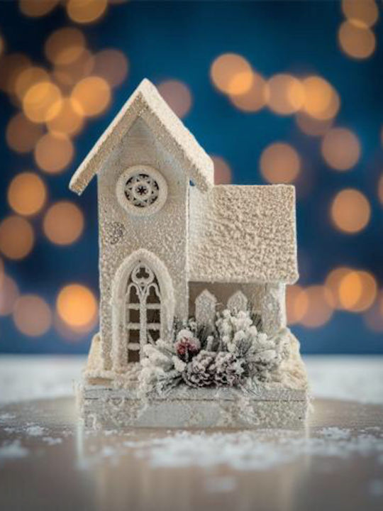 Zen Collection Weihnachts- Beleuchtete Dekorative Darstellung mit Batterie 27x18x10cm