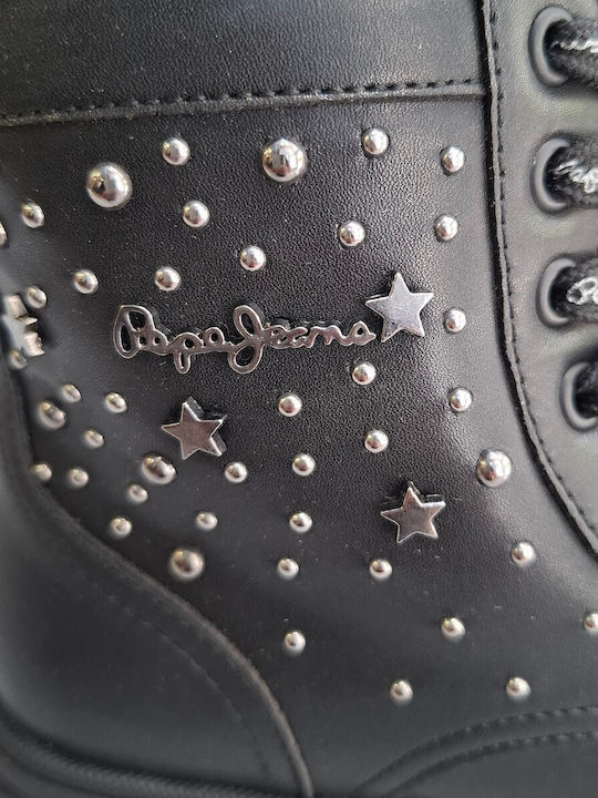 Lilli Life Kinderstiefel mit Reißverschluss Schwarz