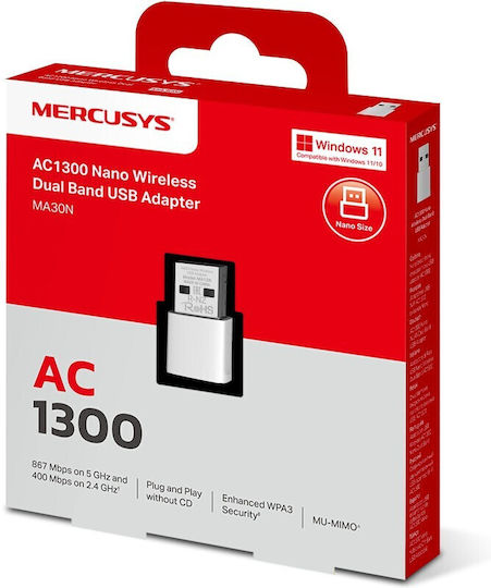 Mercusys Nano USB Netzwerkadapter