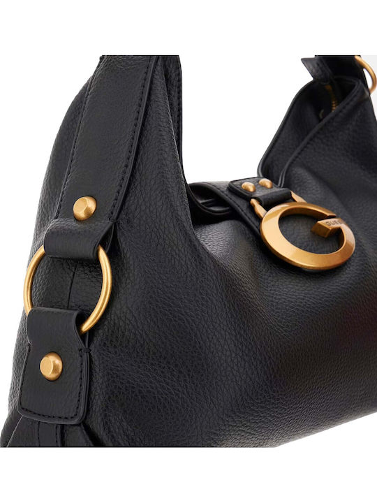 Camden Damen Schultertasche Schwarz