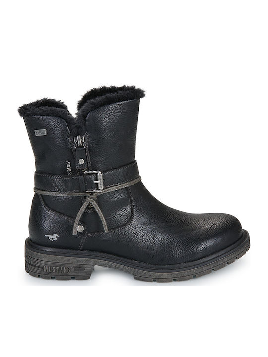 Stiefeletten Damen Schwarz
