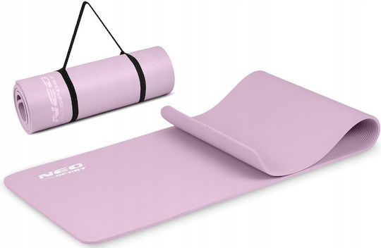 NEO Sport Στρώμα Γυμναστικής Pilates Μωβ (183x60cm)