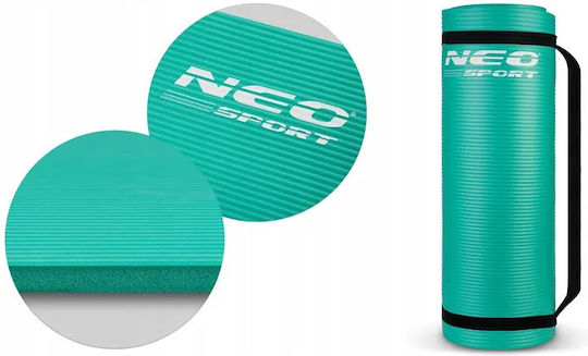 NEO Sport Covor de exerciții fizice Pilates Verde (183x60cm)