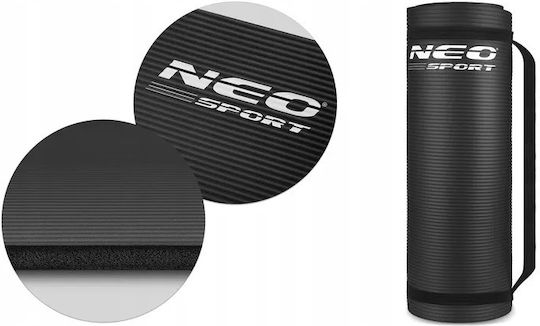 NEO Sport Exercise Mat Black (183x60cm)