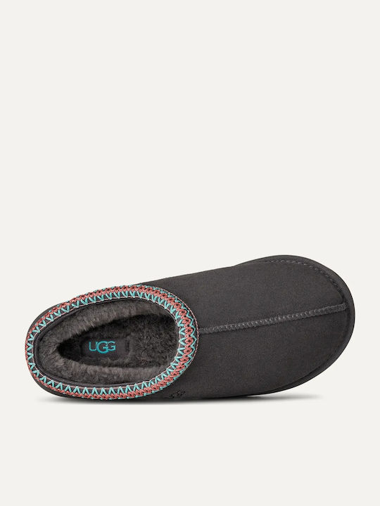 Tasman II Woolen Slippers for Women Grey Regular Fit