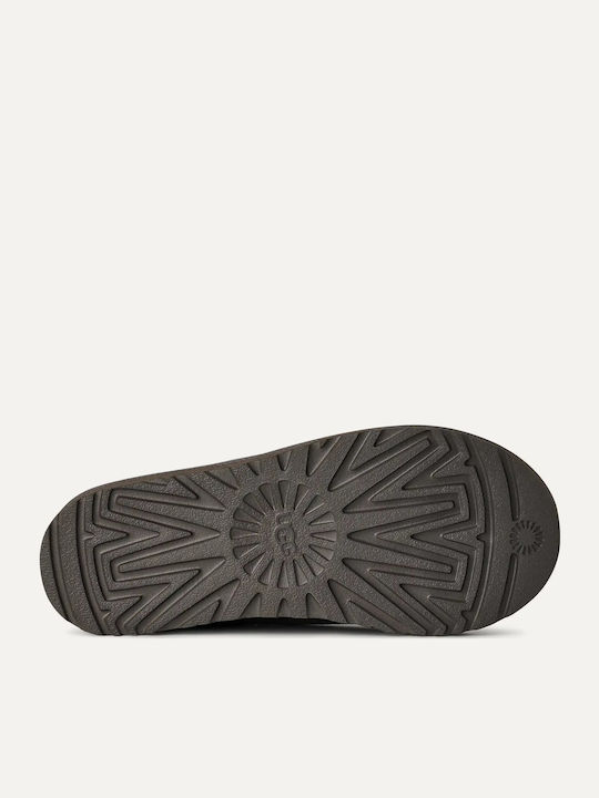 Tasman II Woolen Slippers for Women Grey Regular Fit