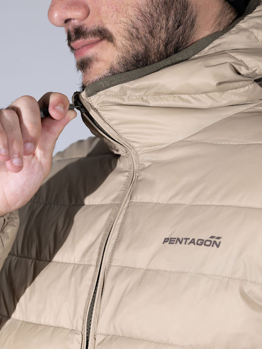Pentagon Aurora 2.0 Puffer Jagdjacke Khaki