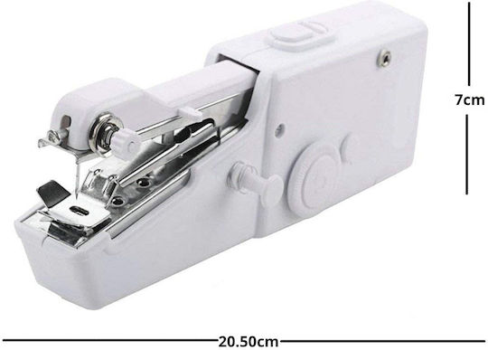 Hand Battery Sewing Machine White