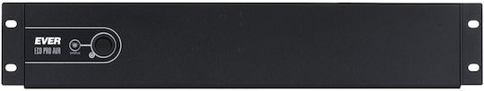 Ever ECO Pro 1200 AVR CDS 19" 2U USV 1200VA 780W mit 5 Steckdosen