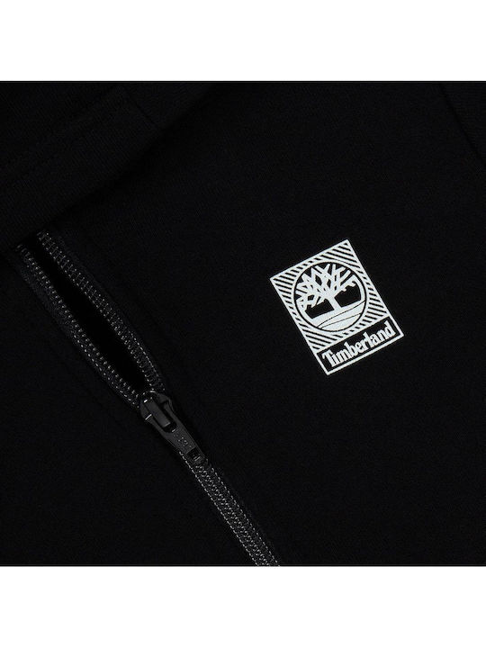 Kids Sweatshirt Cardigan Black T60382 M30