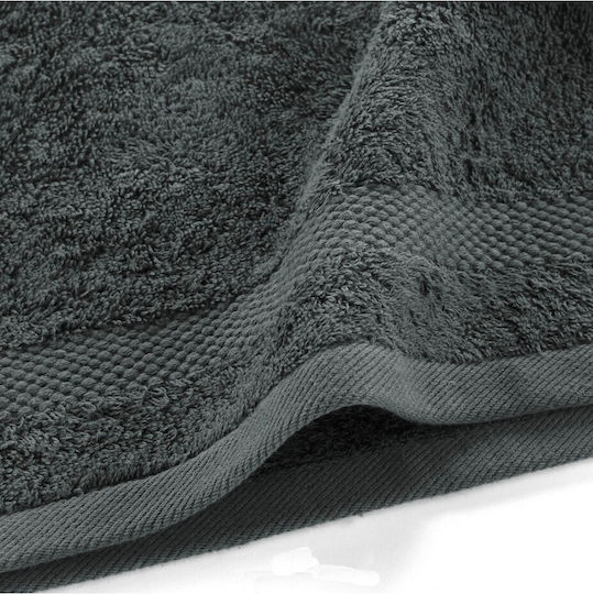 Atmosphera Elegance Hotel Hand Towel 50x30cm Charcoal Color