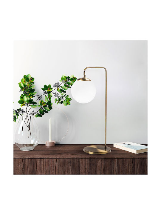 Opviq Viran Decorative Lamp with Socket for Bulb E14 Yellow
