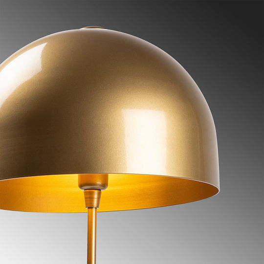 Opviq Table Lamp for Socket E14 with Black Shade and Base