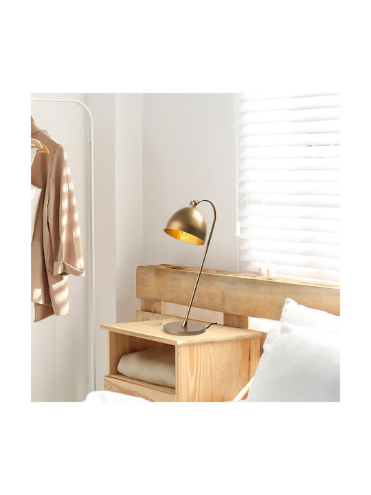 Opviq Office Lamp for Socket E14 in Yellow Color