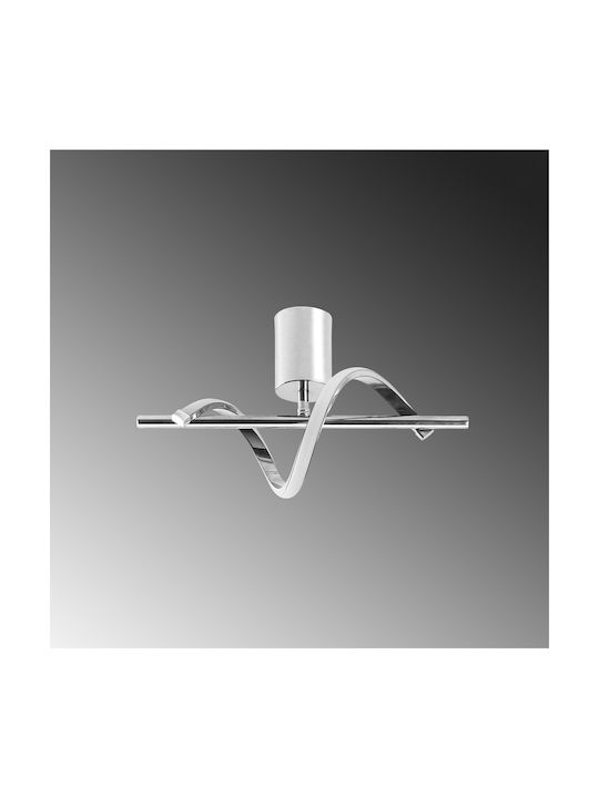 Opviq Likma Ceiling Mount Light 41cm Gray with Integrated LED