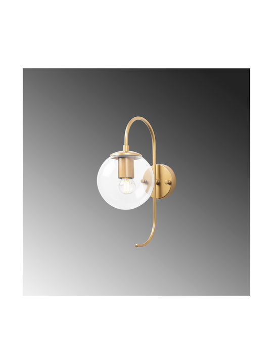 Opviq Wall Lamp with E14 Gold Socket 15cm