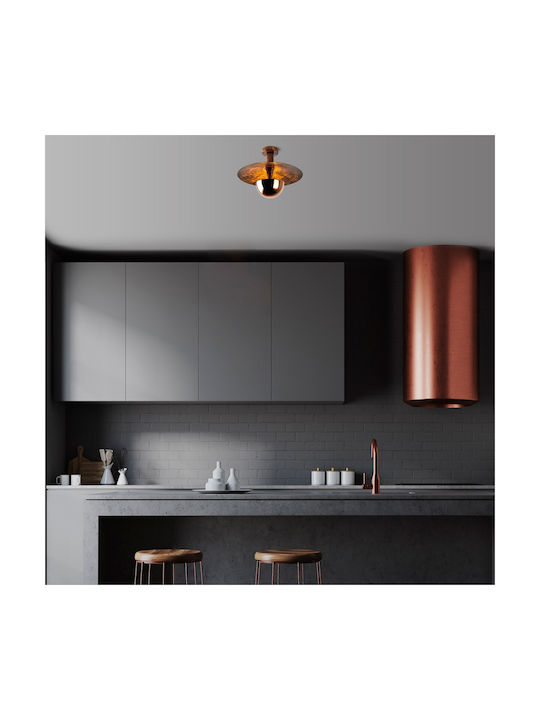 Opviq Kurt Pendant Light Orange with Socket G9 38x38x31cm