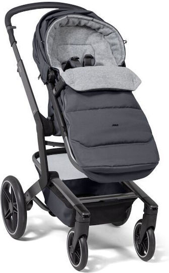 Joolz Universal Waterproof Stroller Footmuff with Fleece Lining Gray