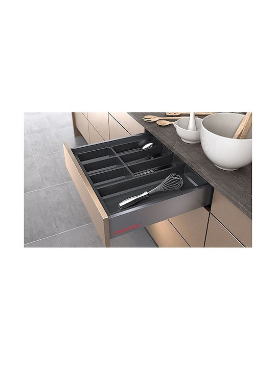 Agoform Tăvi Pentru Tacâmuri De Sertar Din Plastic 84x48cm Gri