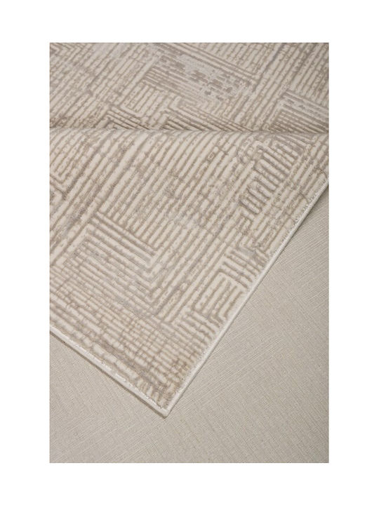 Βιοκαρπέτ Senbrun Χαλί Ορθογώνιο White, Cream 140x200cm