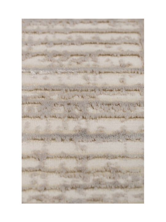 Βιοκαρπέτ Senbrun Χαλί Ορθογώνιο White, Cream 140x200cm