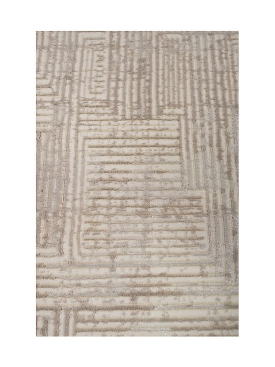 Βιοκαρπέτ Senbrun Χαλί Ορθογώνιο White, Cream 140x200cm