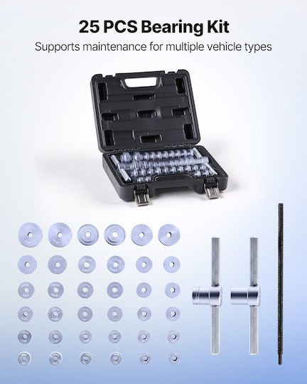 Vevor Vevor Auto Handwerkzeuge Lager Entfernen Set 25 Stück