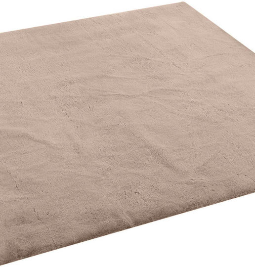 Madi Anti-slip Rug Rectangular Furry Beige