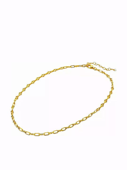 Vogue Kette Nacken Vergoldete Silberne