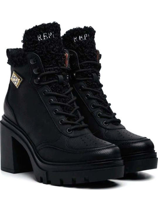 Replay Ankle Boots Black