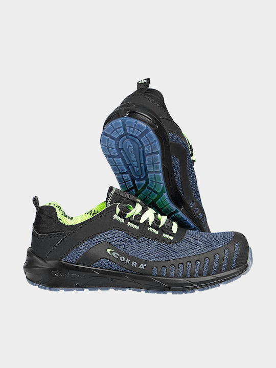 Cofra Low Work Blue S1PS with Certification FO ,SR