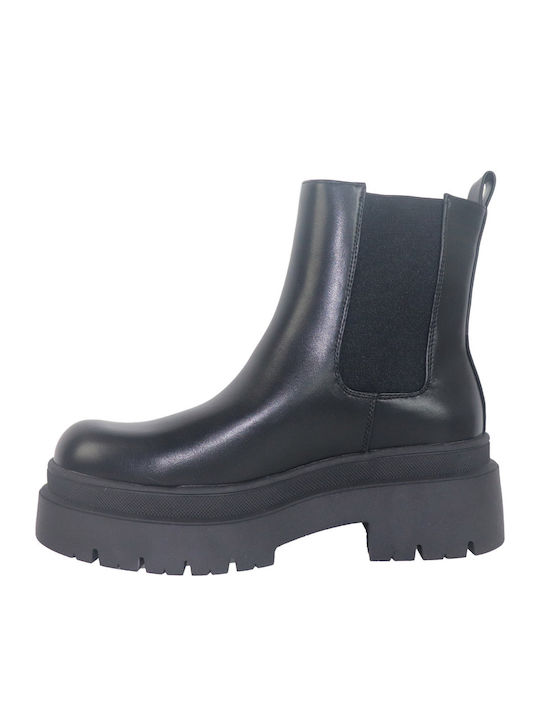Stiefeletten Damen Schwarz