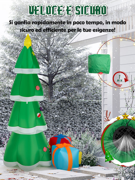 Christmas Tree 240cm with LED Lighting
