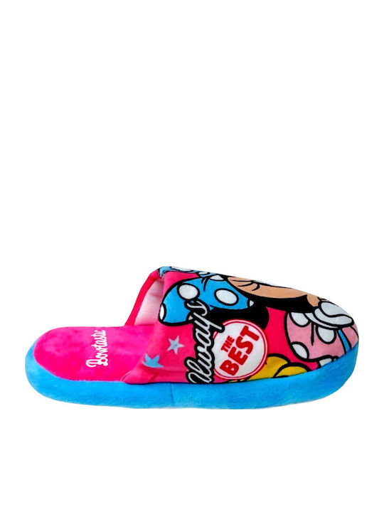 Kids Slippers Pink Minnie
