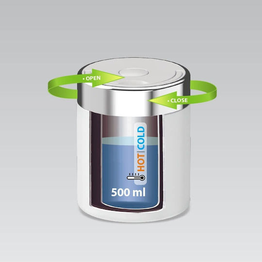 Μπουκάλι Θερμός Ανοξείδωτο 500ml before first use