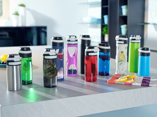 Leifheit Glass Thermos Stainless Steel / Plastic 600ml Kiwi